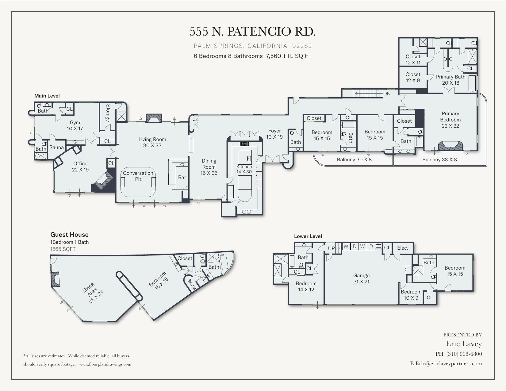 Main Residence floorplan